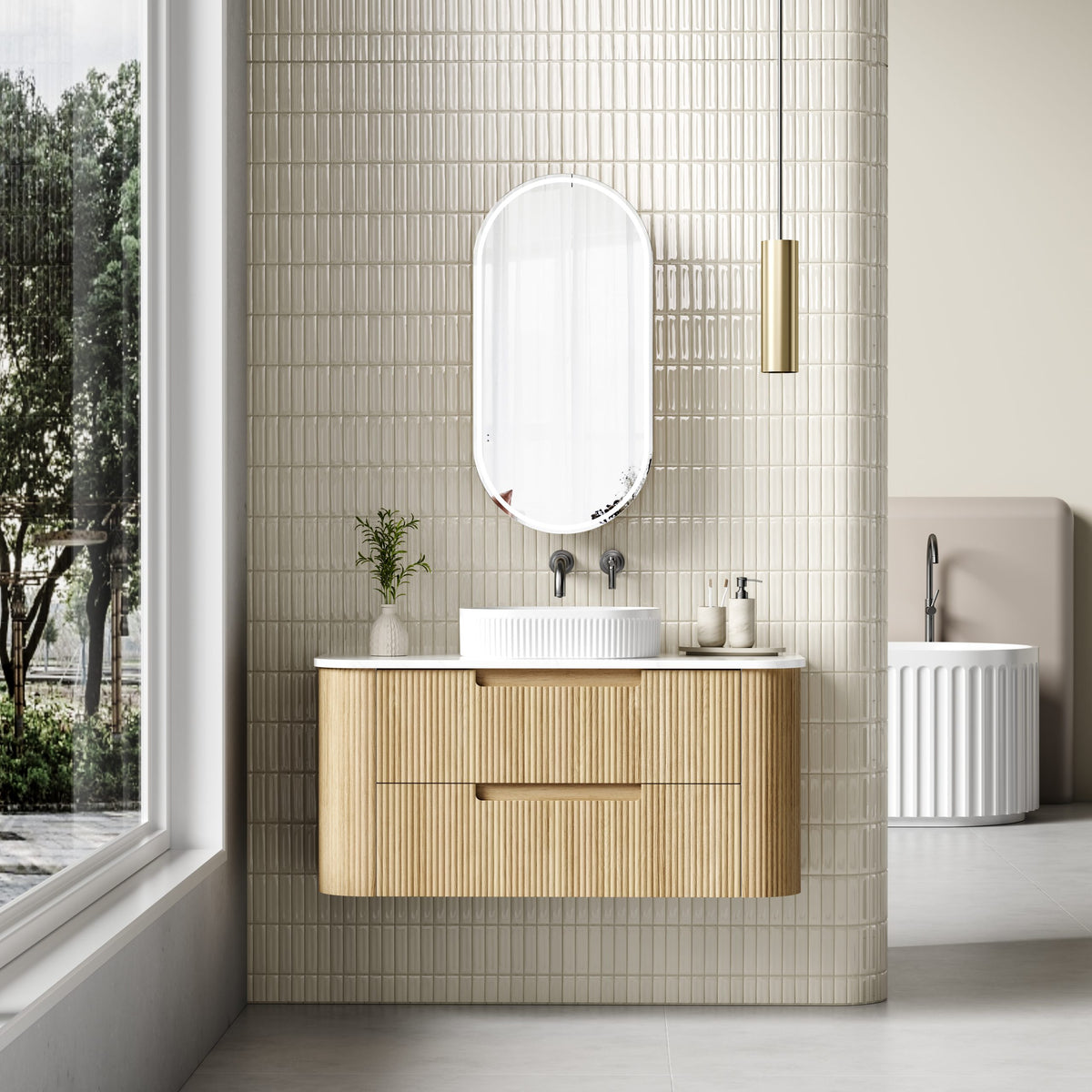 Varcelli Tier Wall Hung 1200mm