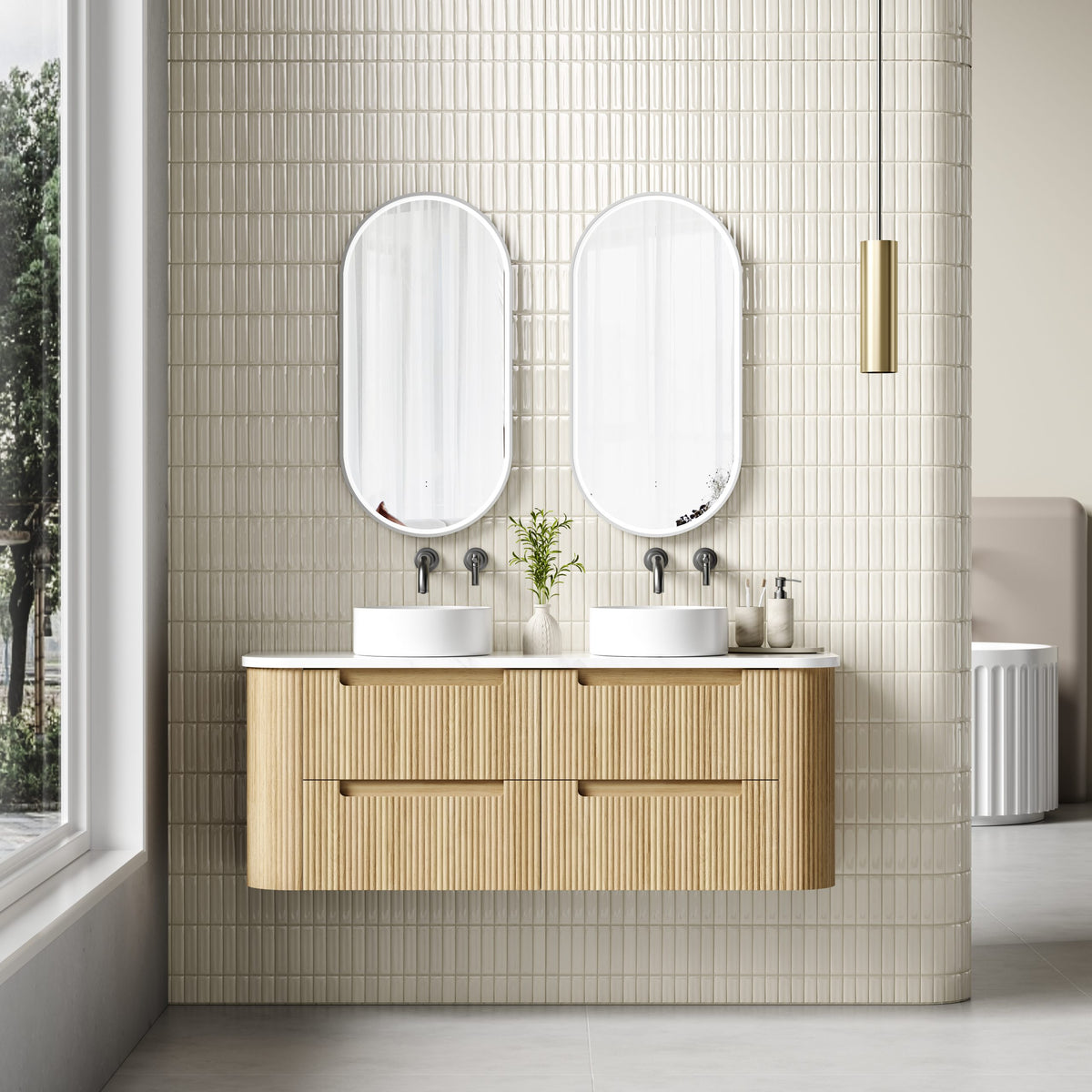 Varcelli Tier Wall Hung 1500mm