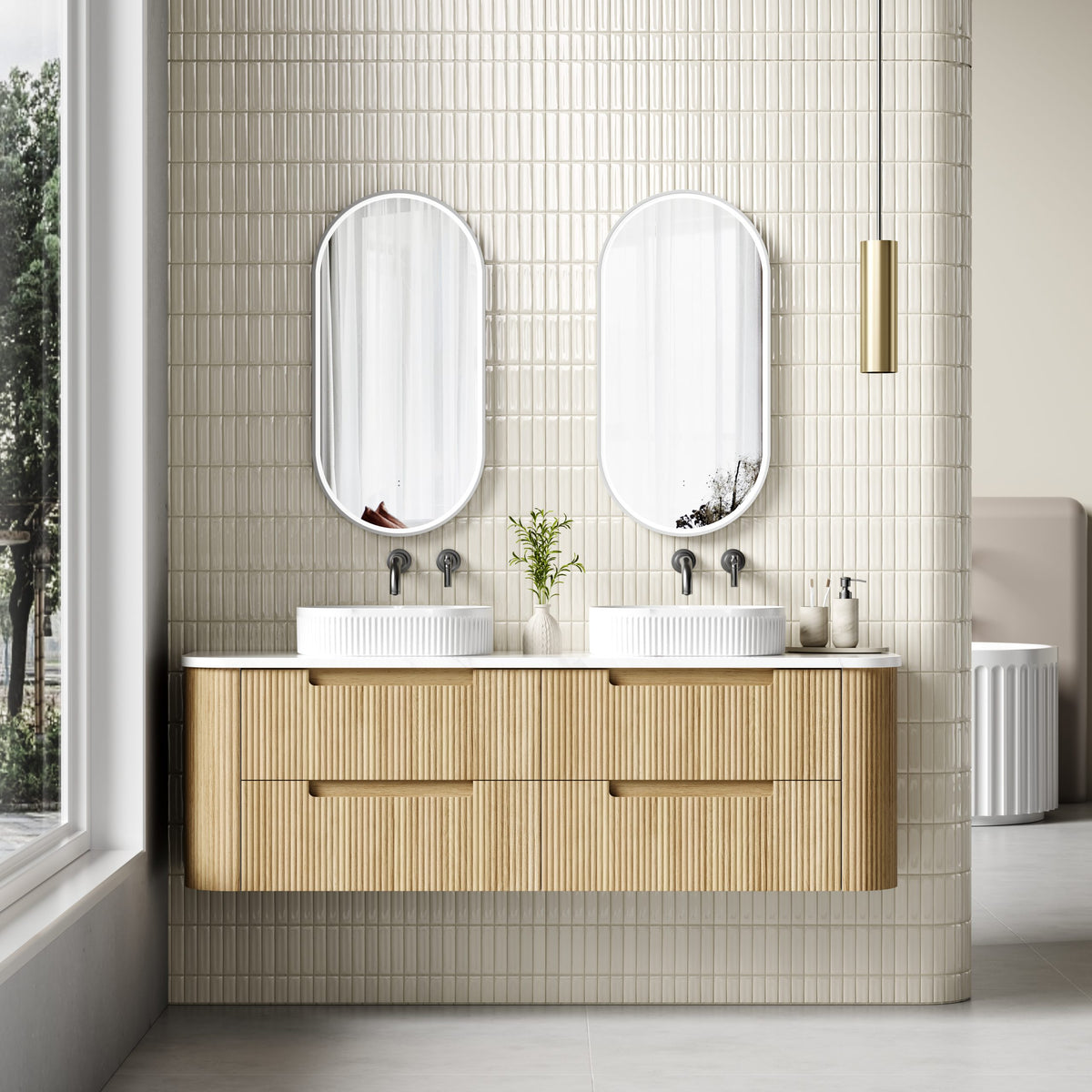 Varcelli Tier Wall Hung 1800mm