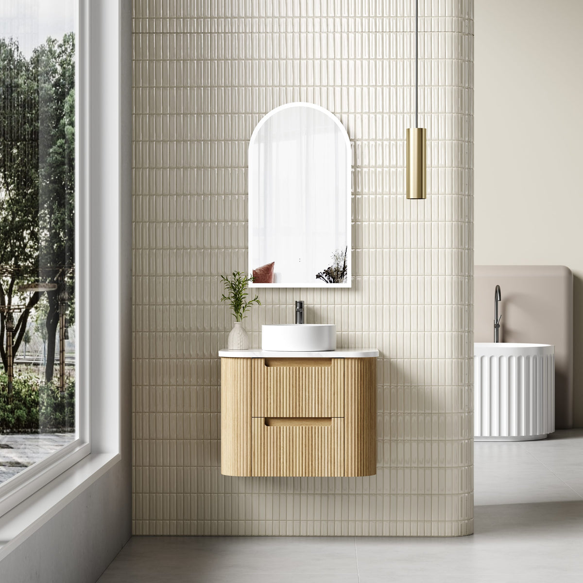 Varcelli Tier Wall Hung 750mm