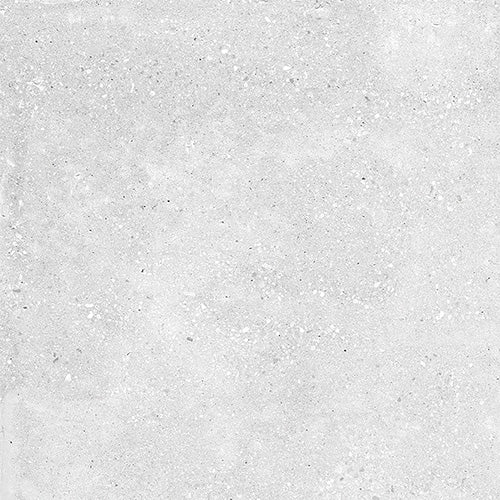 Stone Cement White Porcelain Tile tile face, 600 x 600 mm