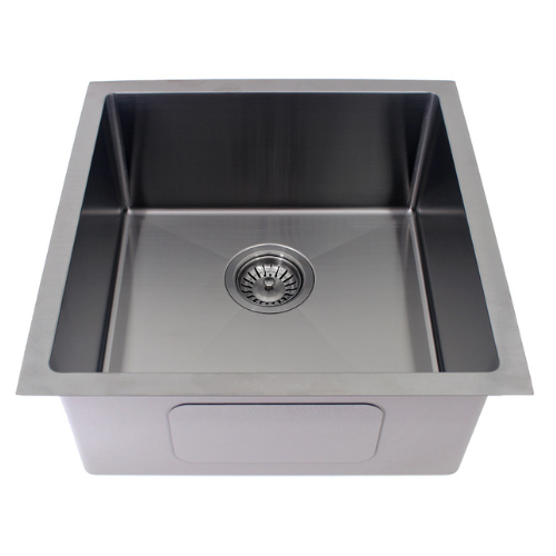 Coloured Single Bowl Sink 31L - Gunmetal