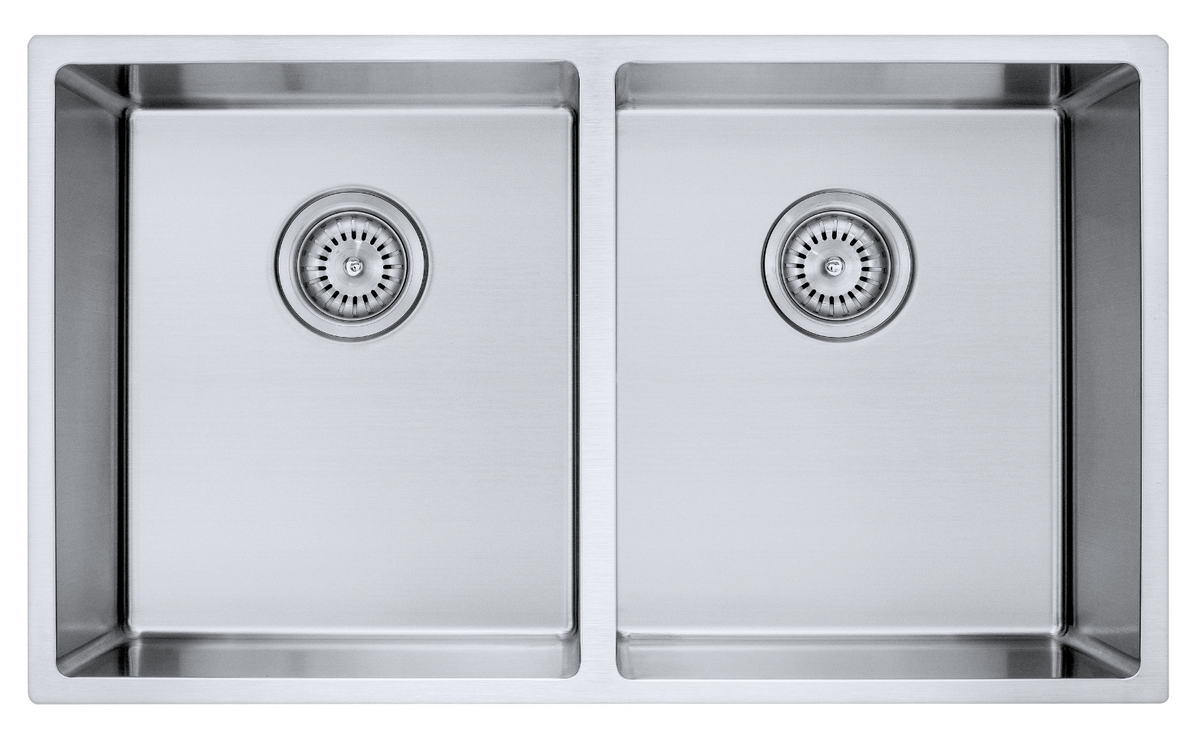 Double Bowl Stainless Steel Sink 75L