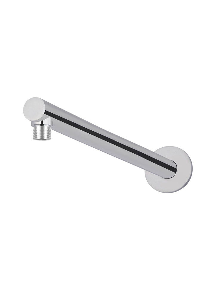Round Wall Shower Arm 400mm - Chrome