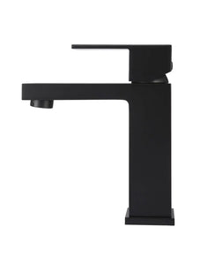 Square Basin Mixer - Matte Black Meir