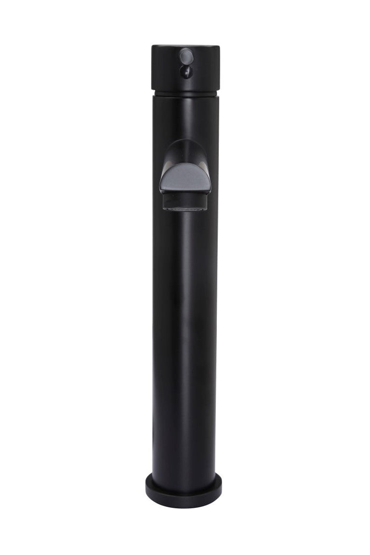 Round Tall Basin Mixer - Matte Black