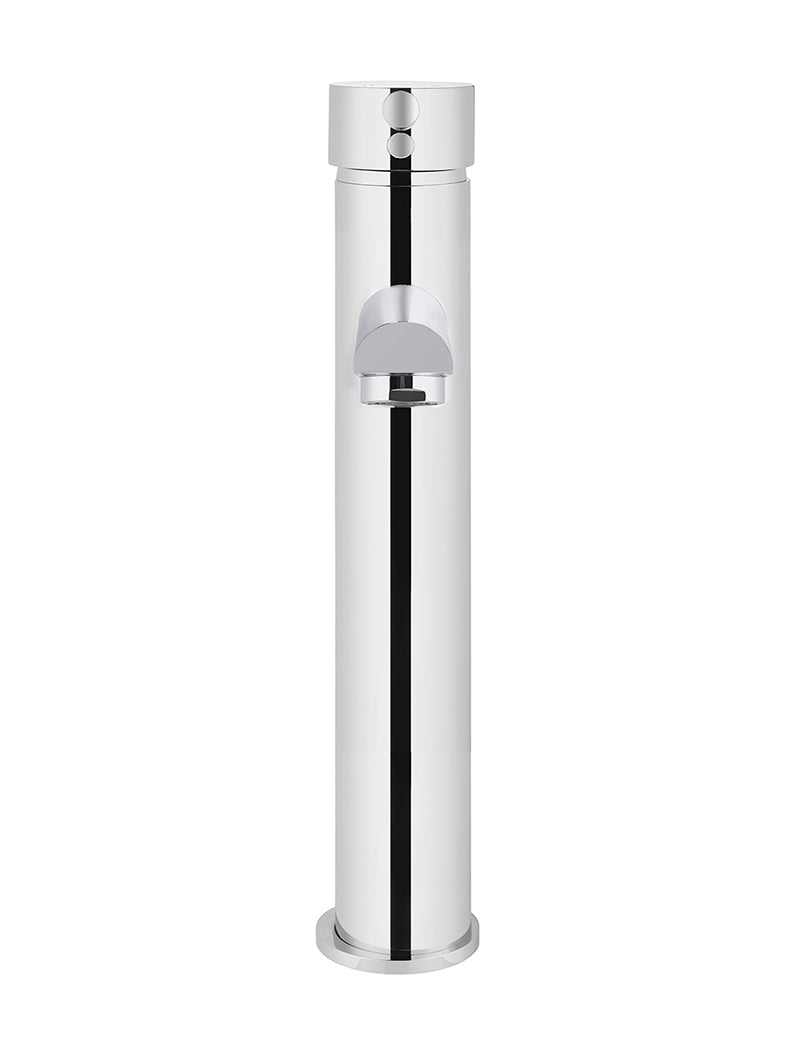 Round Tall Basin Mixer - Chrome
