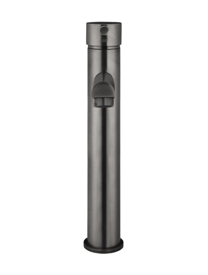 Round Tall Basin Mixer - Shadow Gunmetal