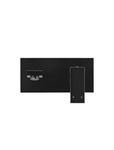 Load image into Gallery viewer, Square Wall Basin Mixer and Spout - Matte Black Meir
