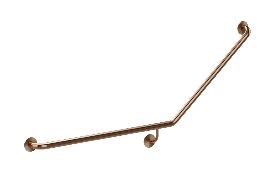 Meir Mobility 40 Degree Left Side Grab Rail - Lustre Bronze