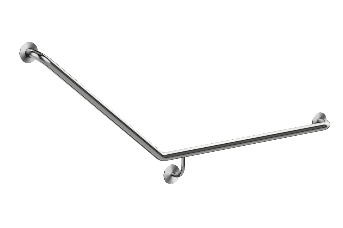 Meir Mobility 40 Degree Right Side Grab Rail - Brushed Nickel