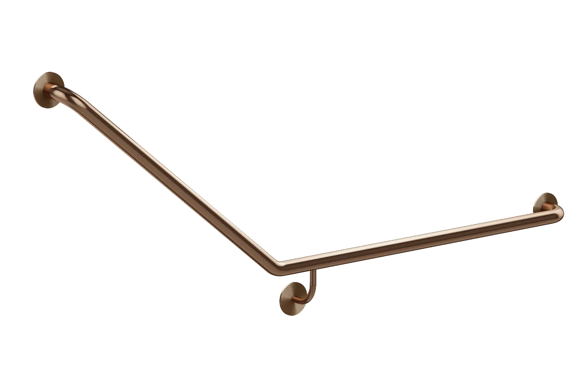 Meir Mobility 40 Degree Right Side Grab Rail - Lustre Bronze