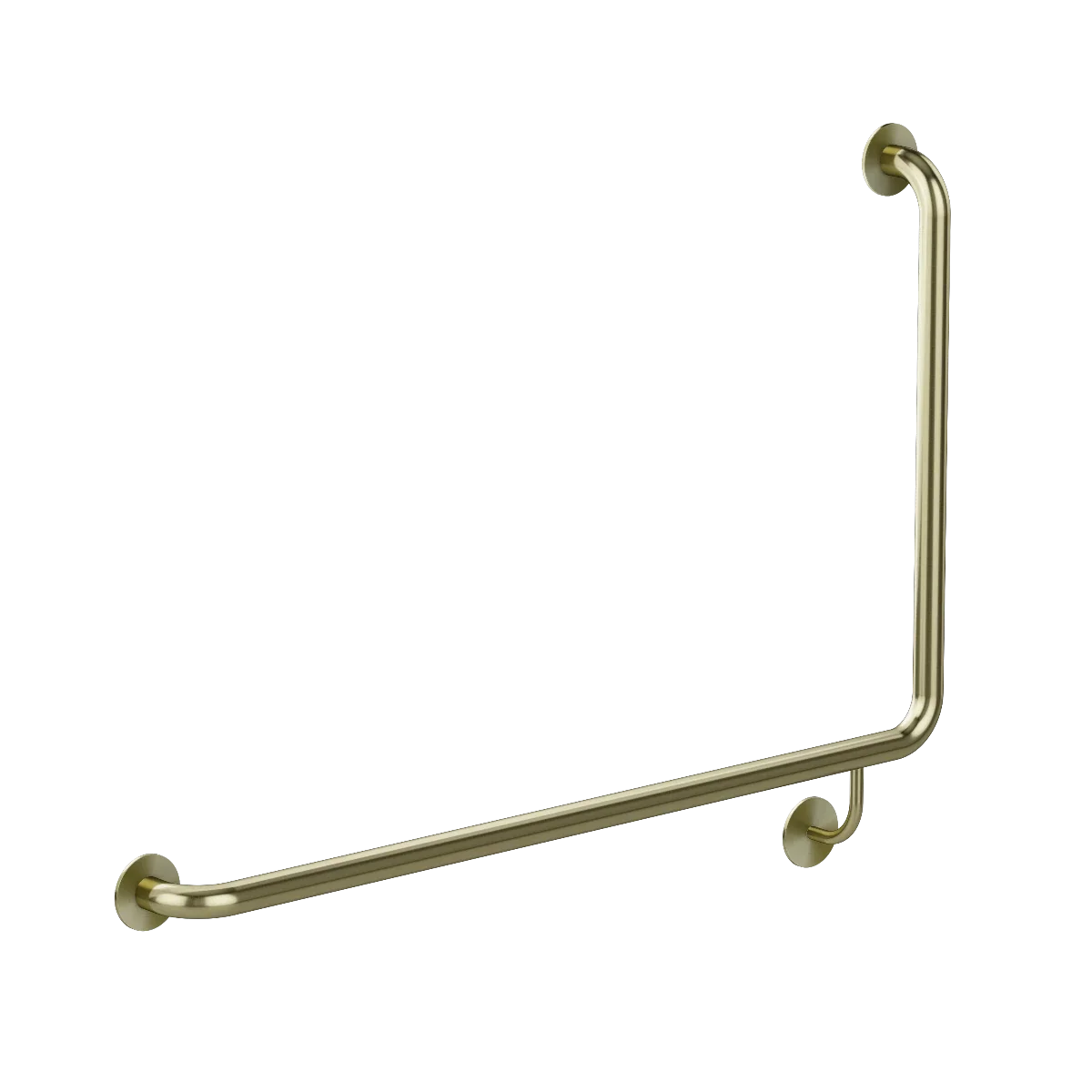 Meir Mobility 90 Degree Left Side Grab Rail 600mm - Tiger Bronze