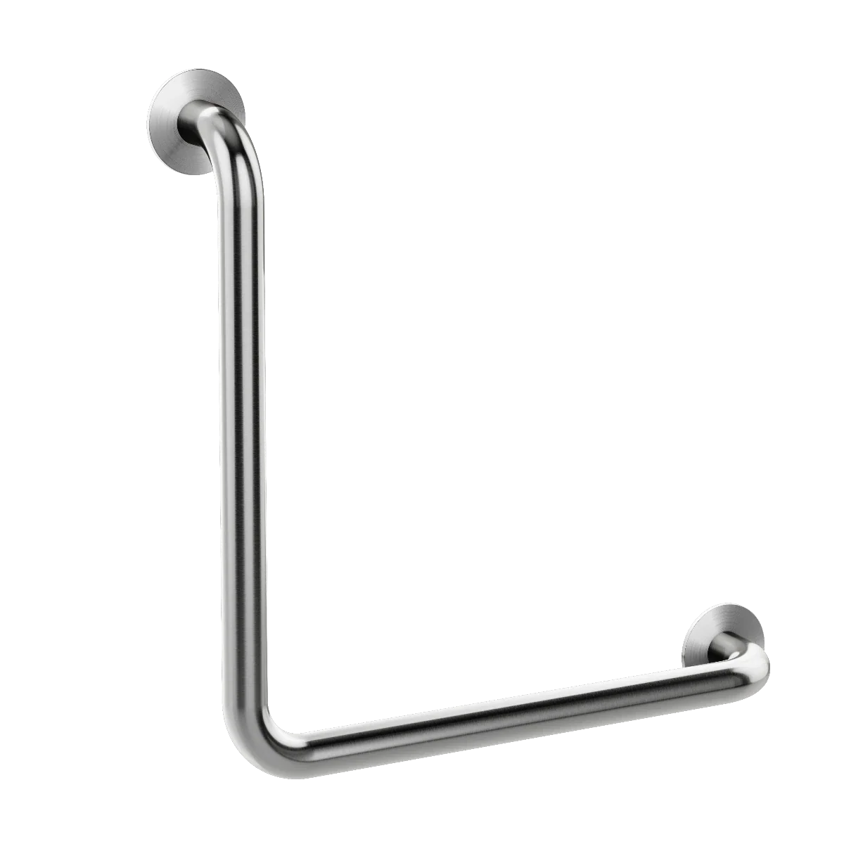 Meir Mobility 90 Degree Grab Rail 450mm - Brushed Nickel