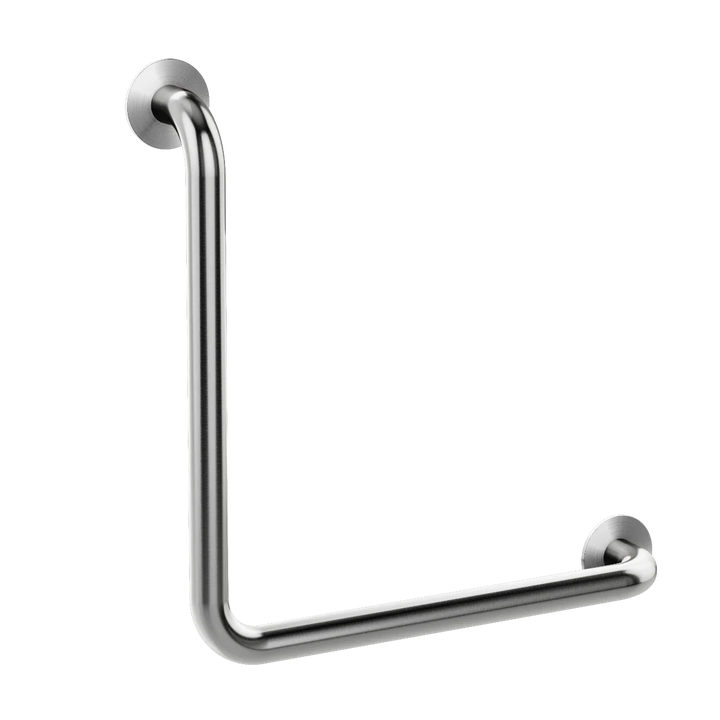Meir Mobility 90 Degree Grab Rail 450mm - Brushed Nickel