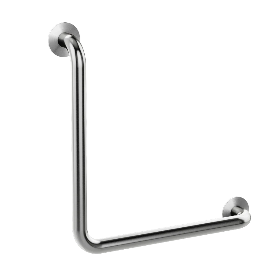 Meir Mobility 90 Degree Grab Rail 450mm - Brushed Nickel