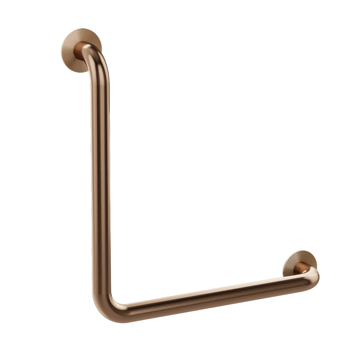 Meir Mobility 90 Degree Grab Rail 450mm - Lustre Bronze