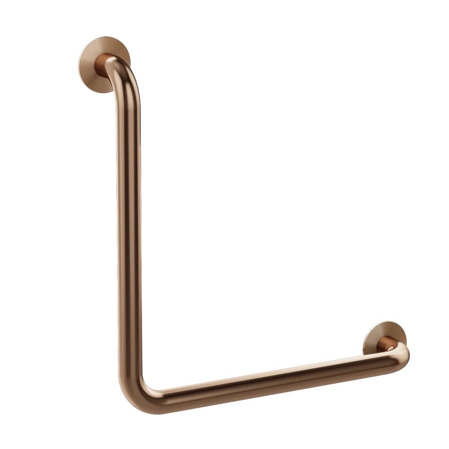Meir Mobility 90 Degree Grab Rail 450mm - Lustre Bronze