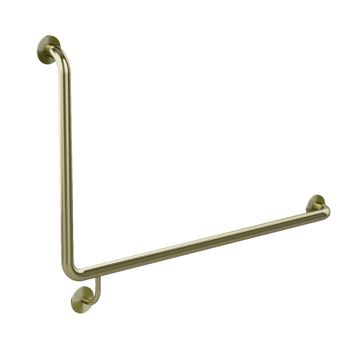 Meir Mobility 90 Degree Right Side Grab Rail 600mm - Tiger Bronze