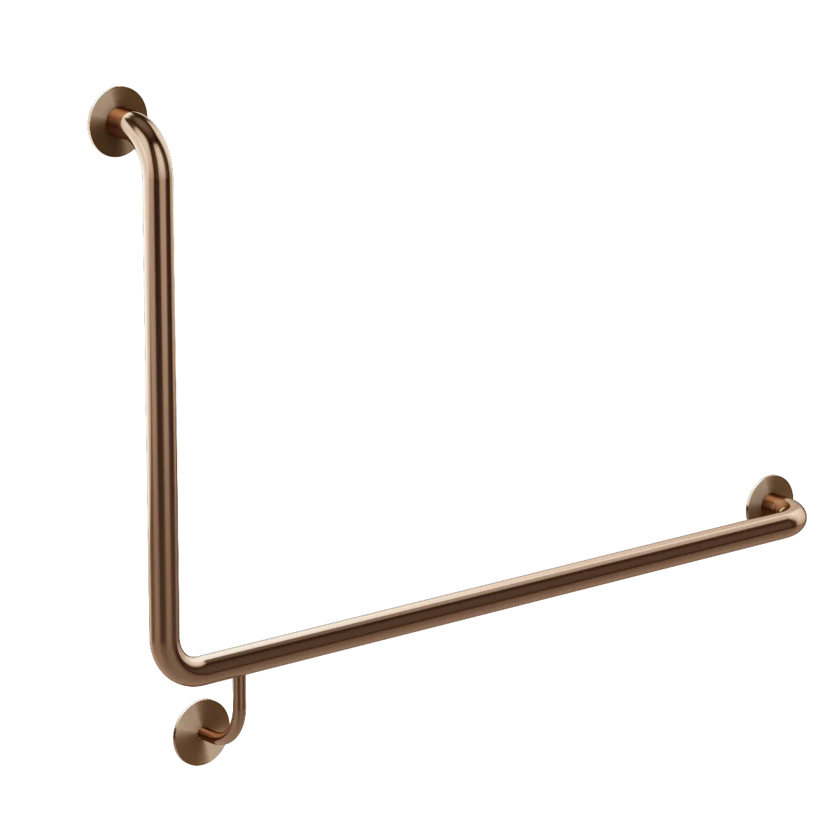 Meir Mobility 90 Degree Right Side Grab Rail 600mm - Lustre Bronze