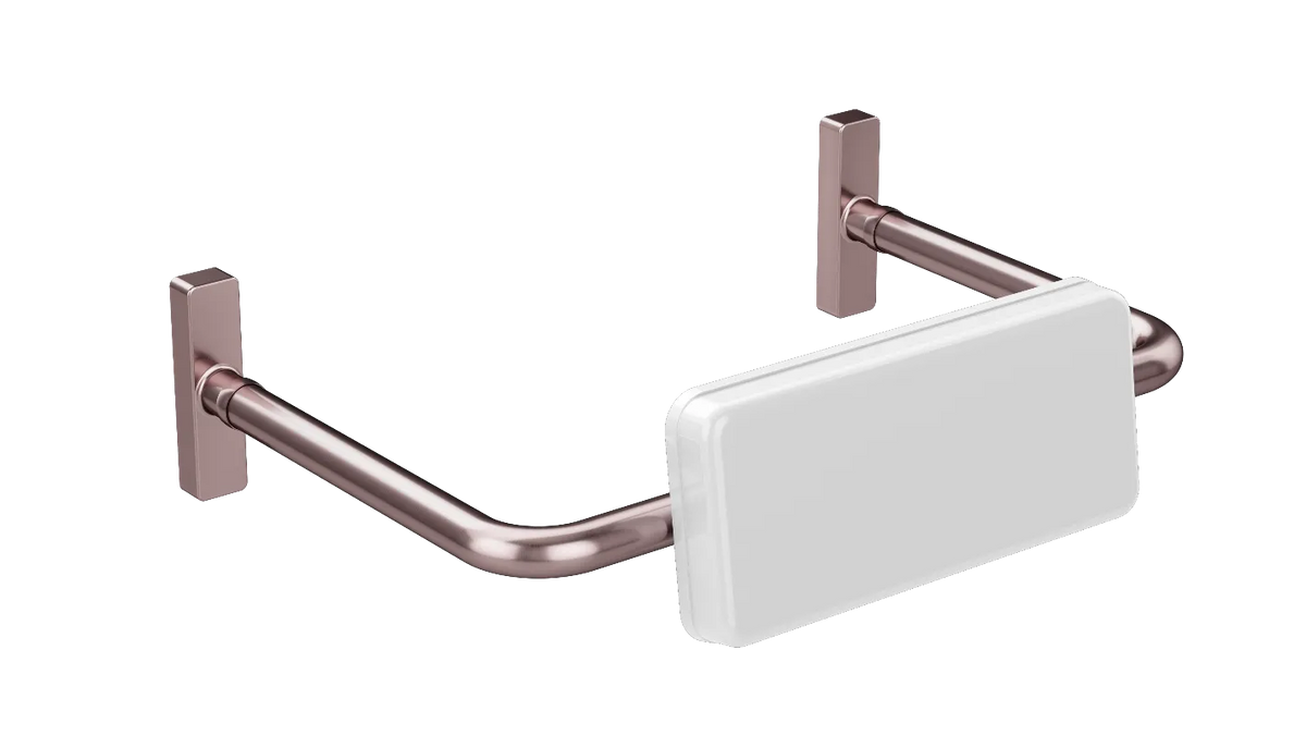 Meir Mobility Toilet Back Rest - Champagne