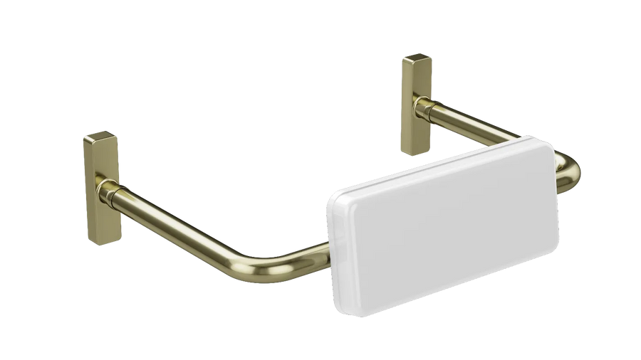 Meir Mobility Toilet Back Rest - Tiger Bronze