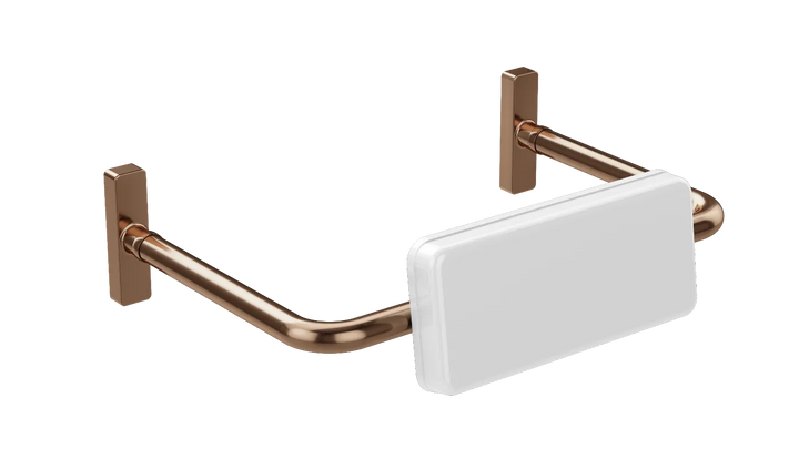 Meir Mobility Toilet Back Rest - Lustre Bronze