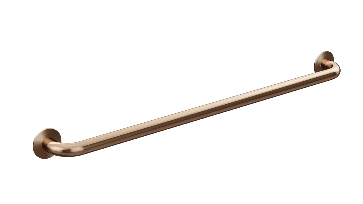 Meir Mobility Straight Grab Rail 900mm - Lustre Bronze