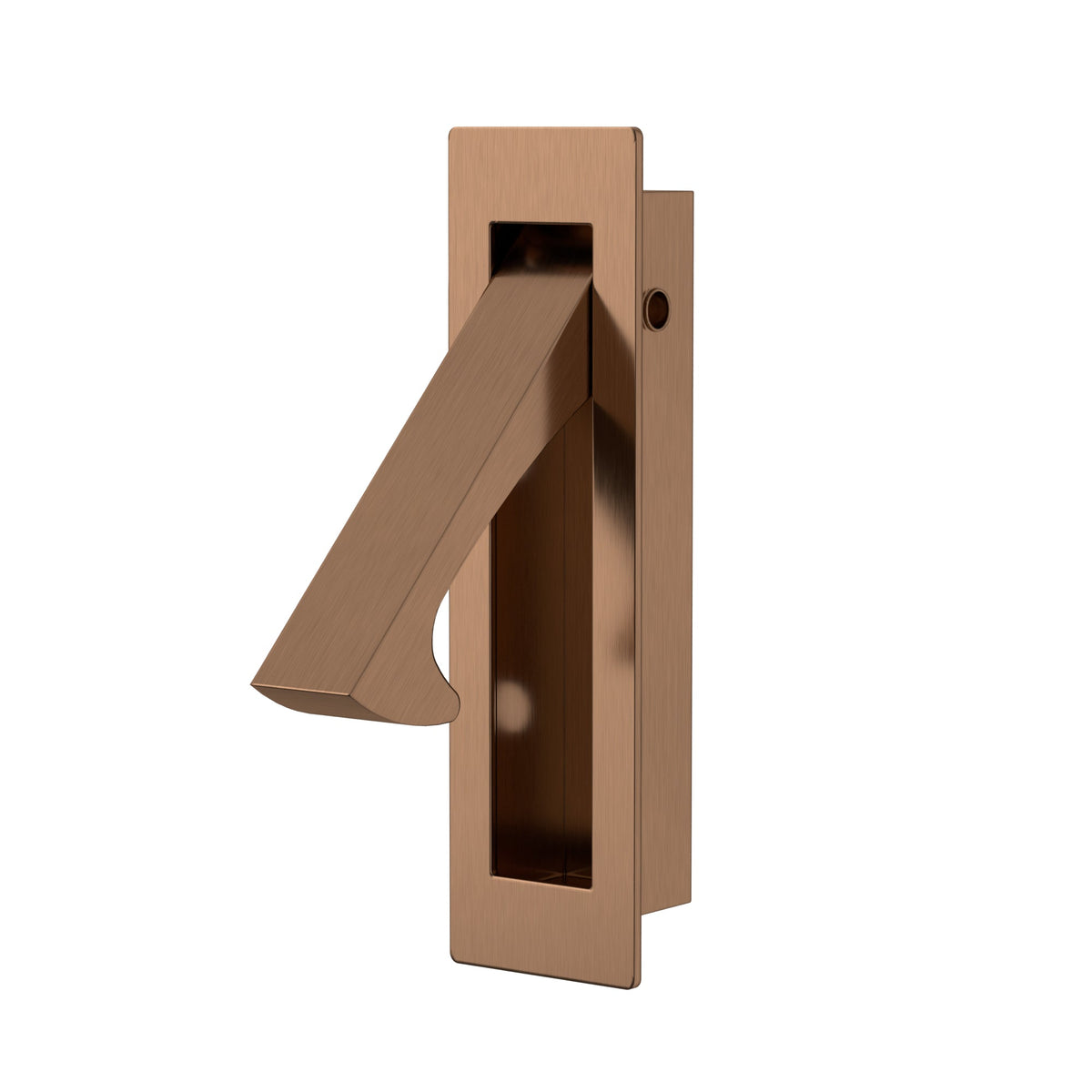 Sliding Door Edge Pull - Lustre Bronze