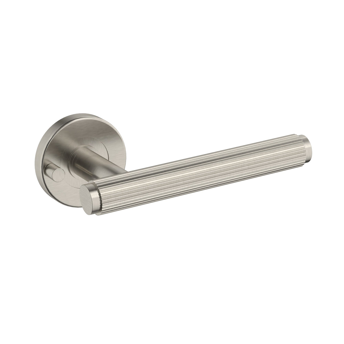 Oppen Linear Lever Door Handle - privacy - PVD Brushed Nickel