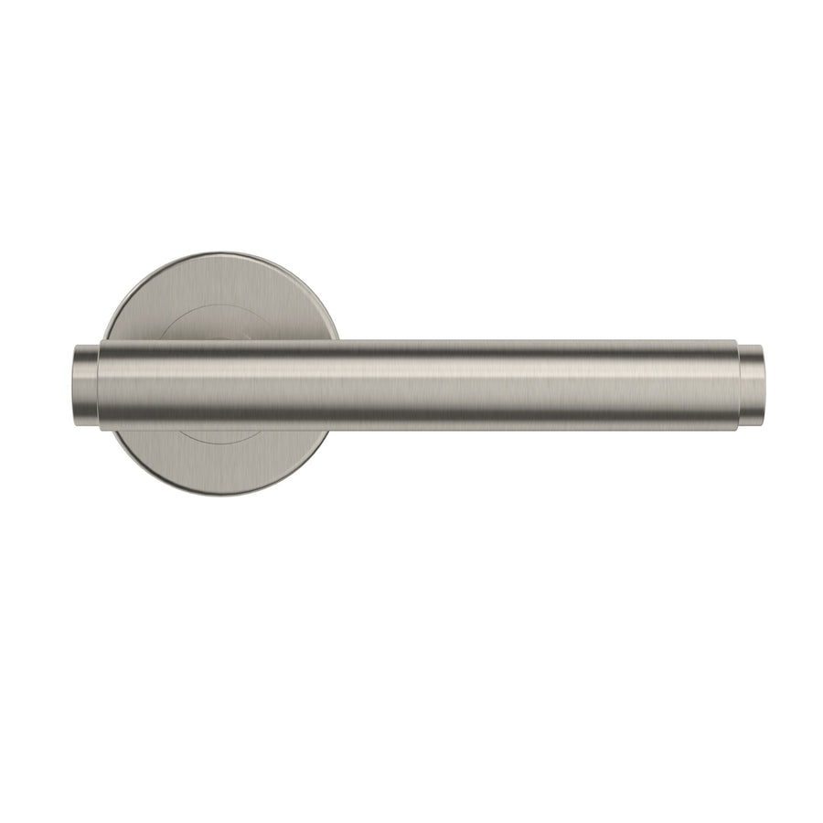 Oppen Brushed Lever Door Handle - passage - PVD Brushed Nickel