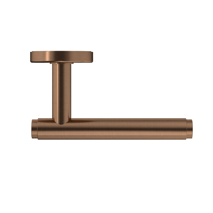 Oppen Brushed Lever Door Handle - passage - Lustre Bronze