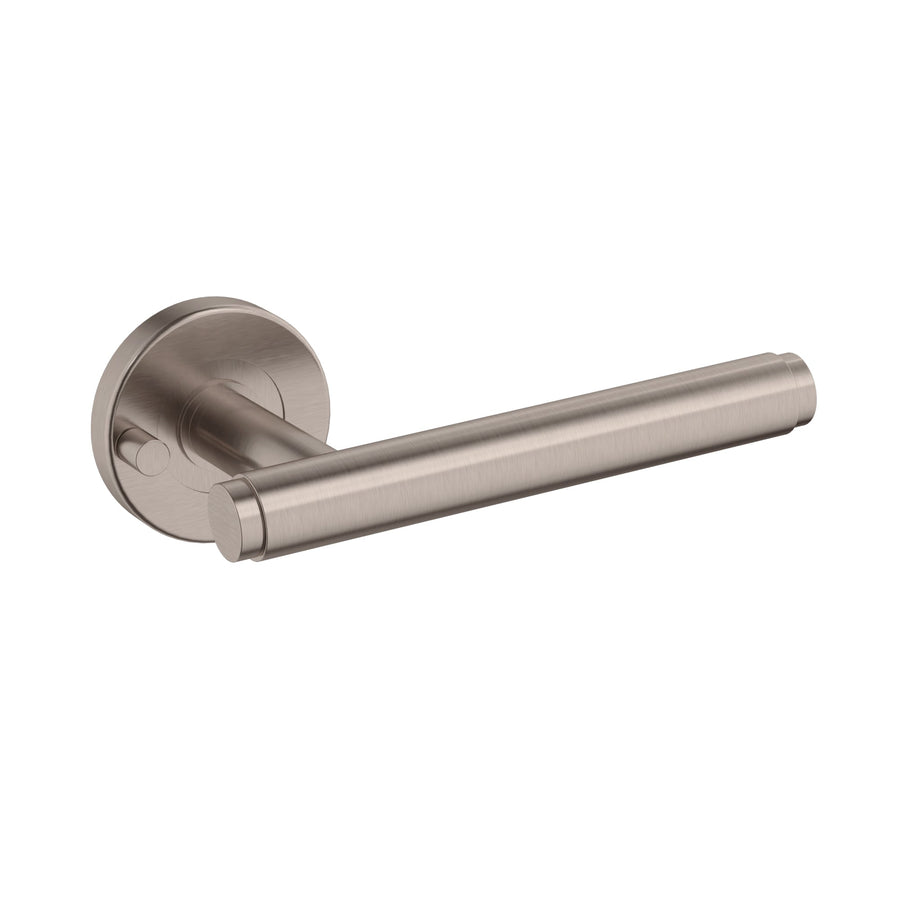 Oppen Brushed Lever Door Handle - privacy - Champagne