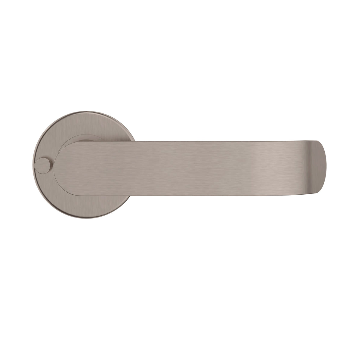 Curvae Return Lever Door Handle - privacy - Champagne