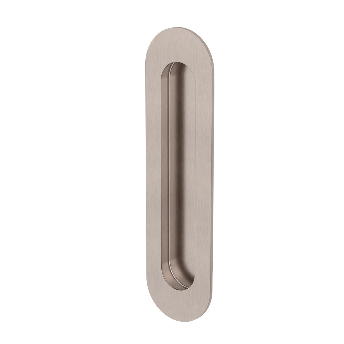 Curvae Oval Flush Pull - passage - Champagne