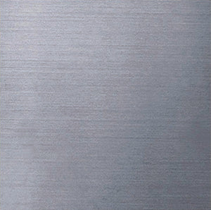 Metal Silver Metal Mosaic tile face, 100 x 100 mm