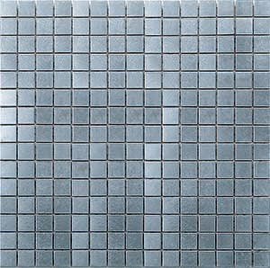 Metal Nickel Metal Mosaic tile face, 296 x 296 mm
