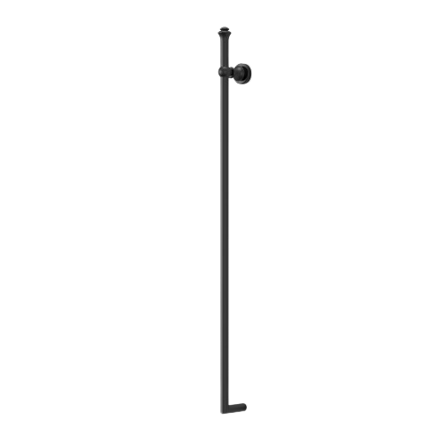 Medoc Vertical Heated Towel Rail - Matte Black (MED100BK)