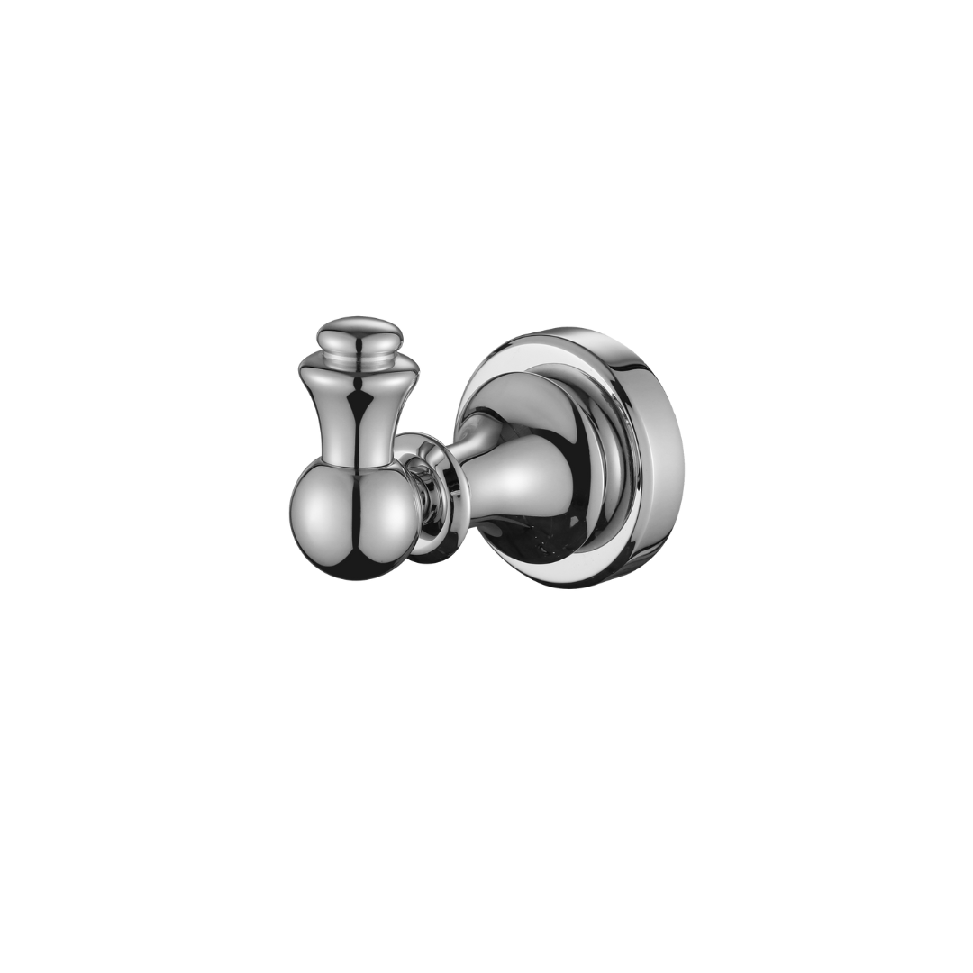 Medoc Single Robe Hook - Chrome (MED53)