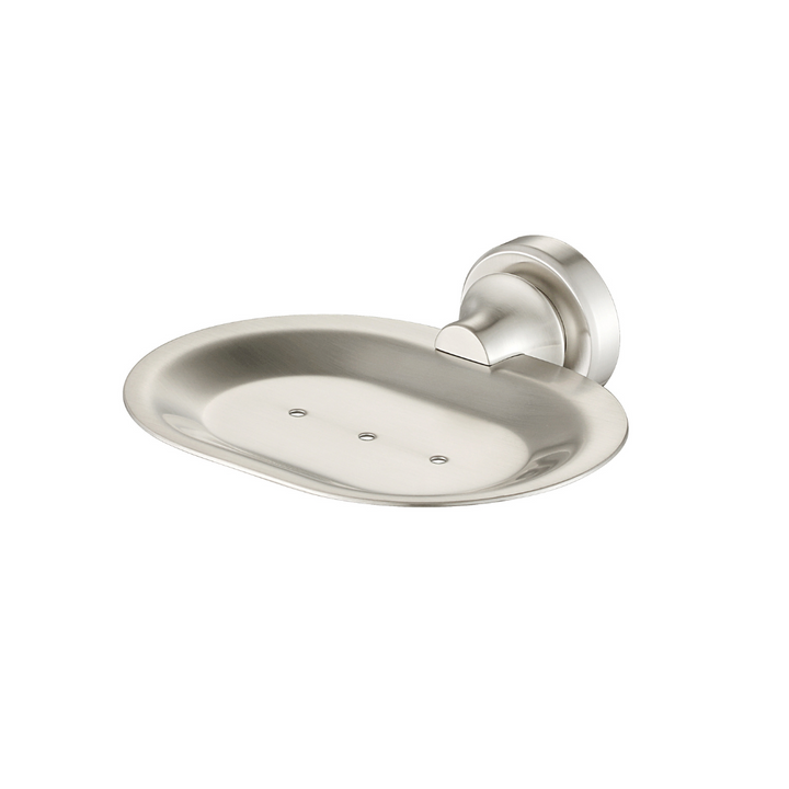Medoc Soap Dish - Brushed Nickel (MED59-1BN)