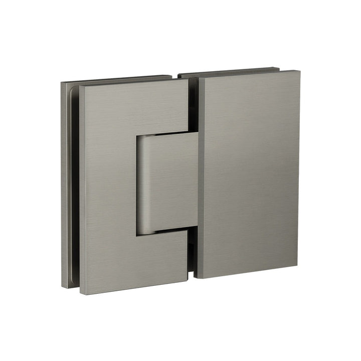 Glass to Glass Shower Door Hinge - Shadow Gunmetal