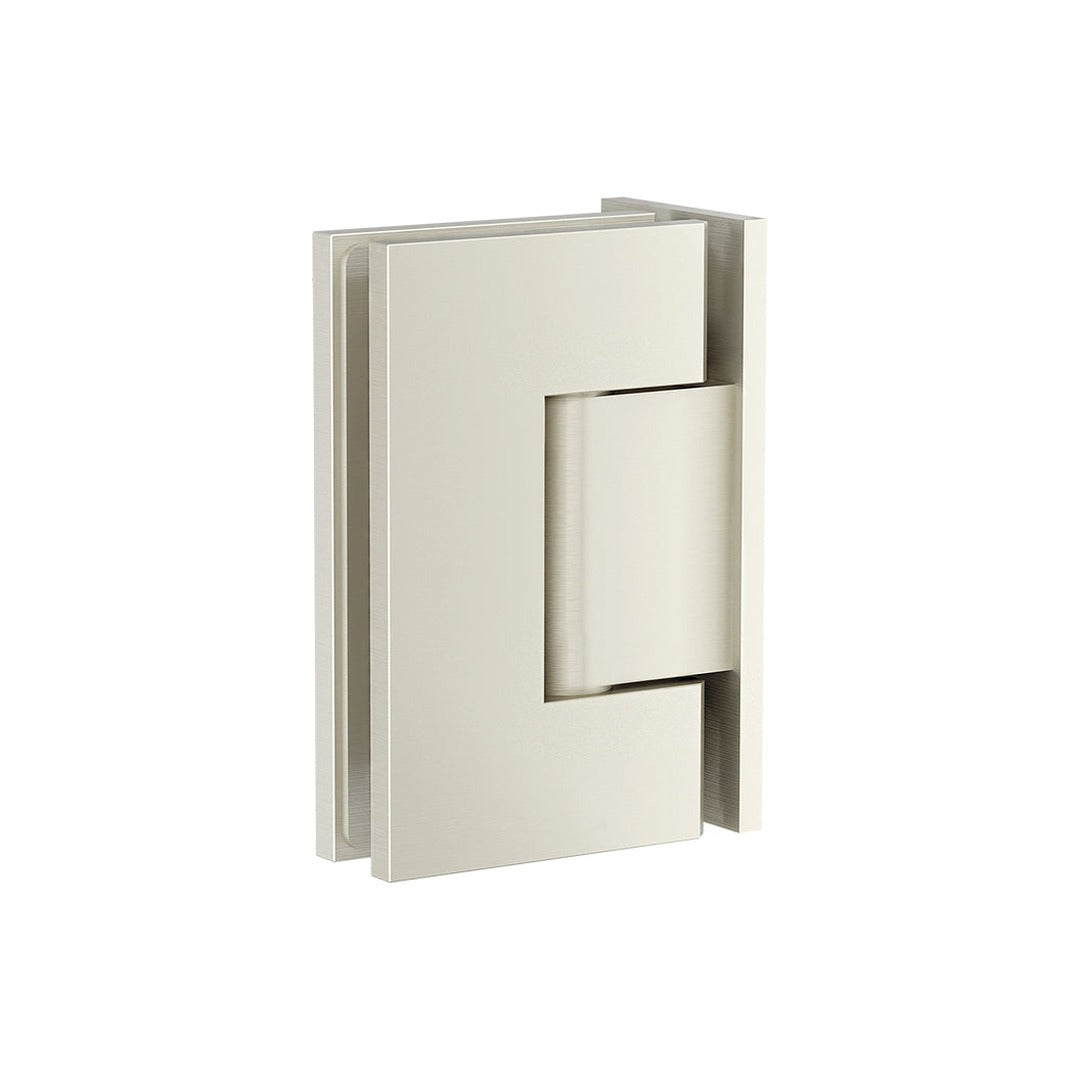 Glass to Wall Shower Door Hinge - PVD Brushed Nickel