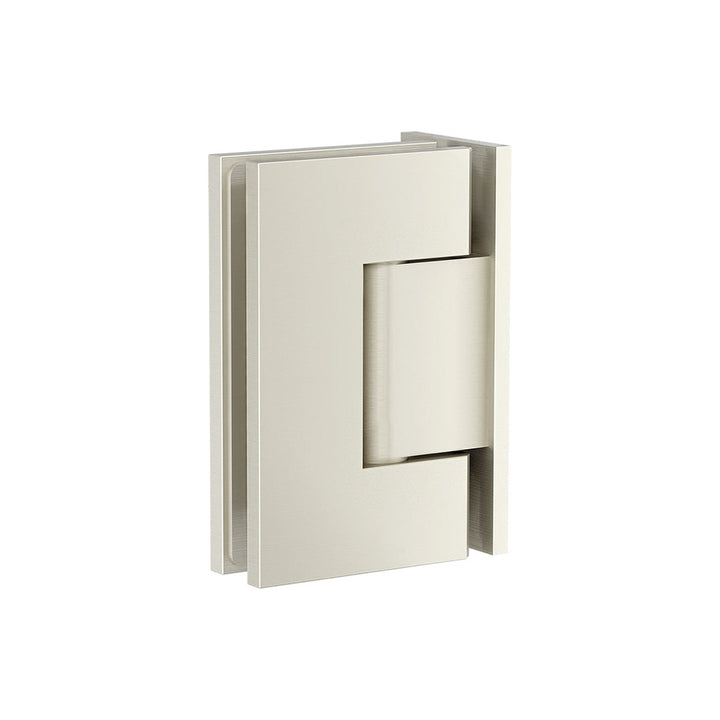 Glass to Wall Shower Door Hinge - PVD Brushed Nickel