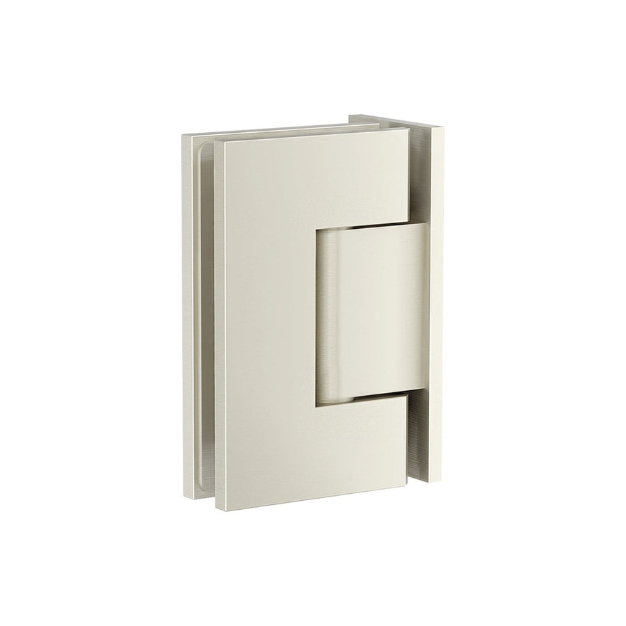 Glass to Wall Shower Door Hinge - PVD Brushed Nickel