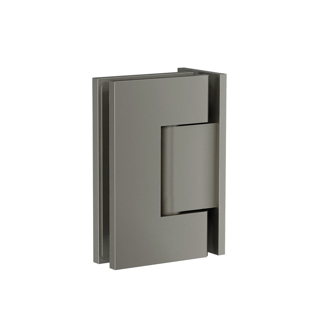 Glass to Wall Shower Door Hinge - Shadow Gunmetal