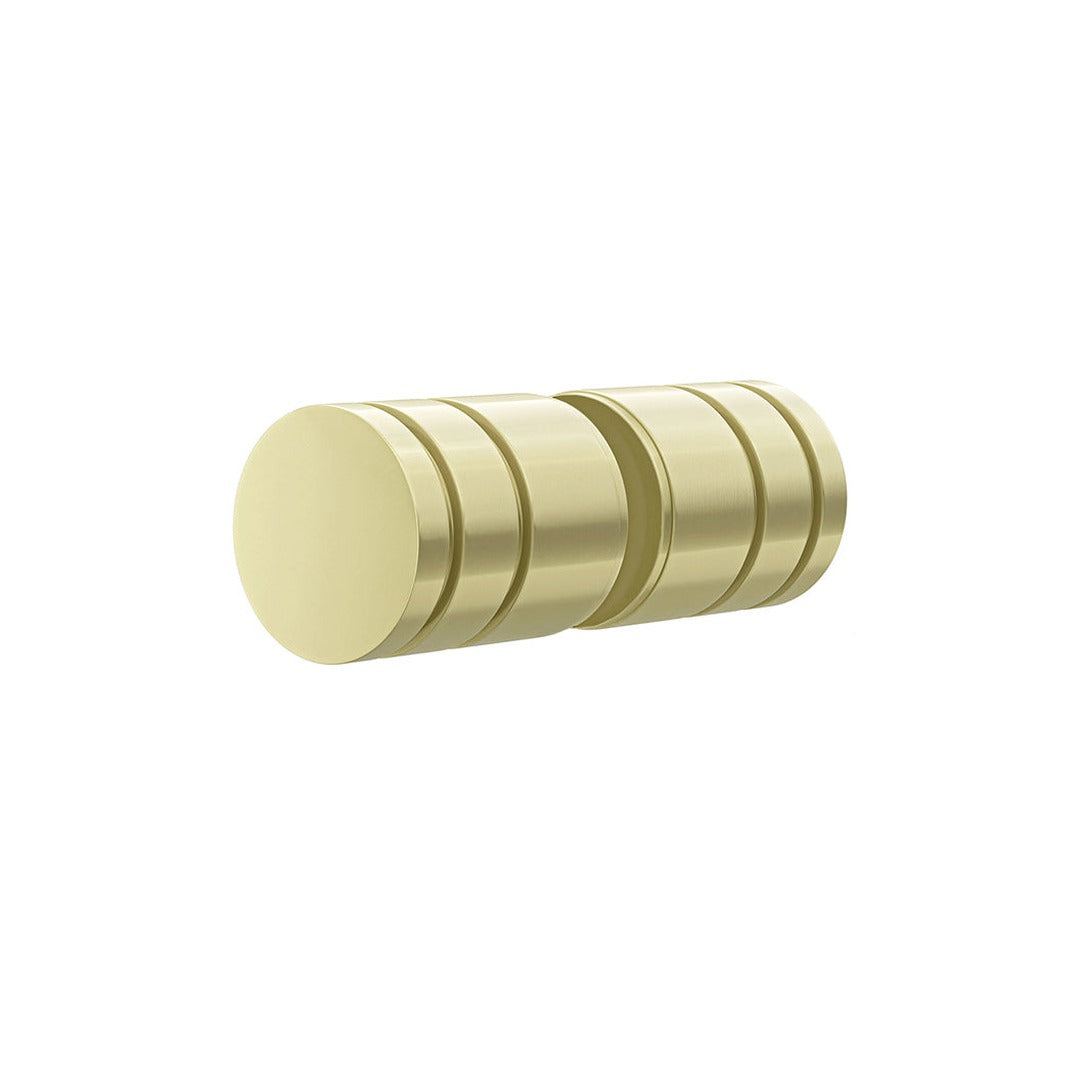 Shower Screen Handle - Round - PVD Tiger Bronze