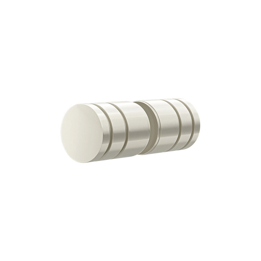 Shower Screen Handle - Round - PVD Brushed Nickel
