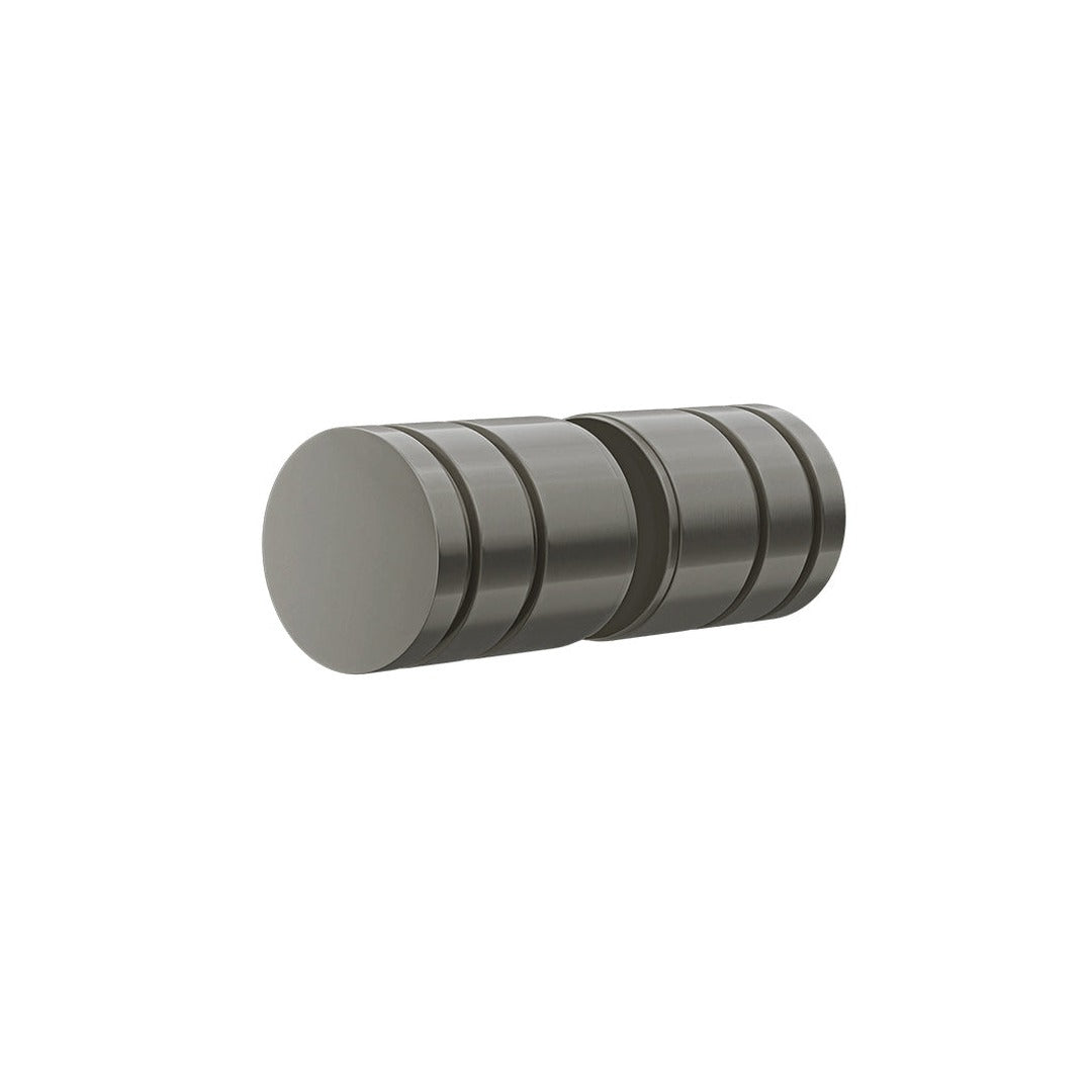 Shower Screen Handle - Round - Shadow Gunmetal