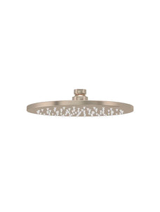 Round Shower Rose 200mm - Champagne Meir