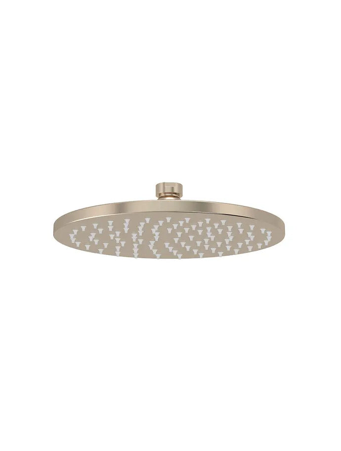 Round Shower Rose 200mm - Champagne Meir